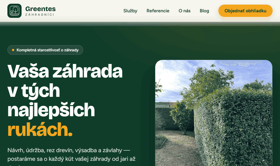 Web s SEO — Greentes